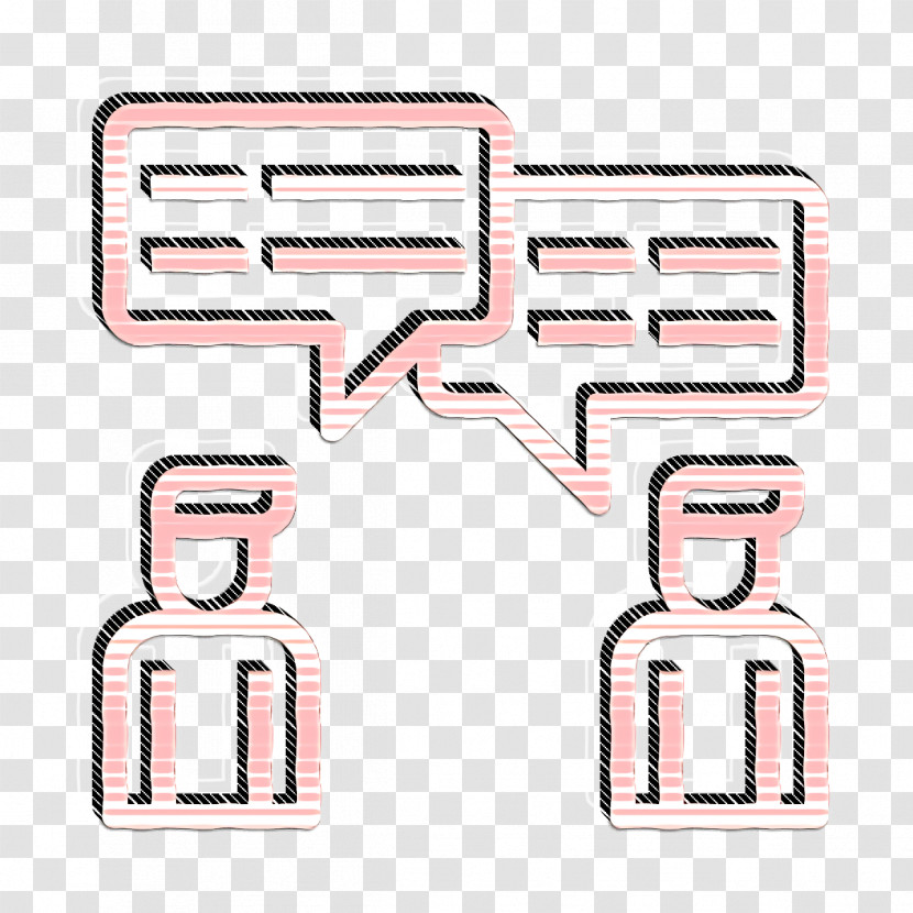 Negotiating Icon Advertising Icon Chat Icon Transparent PNG