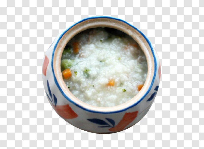 Congee Porridge Breakfast Carrot Soup Gruel - Rice - Broccoli Transparent PNG