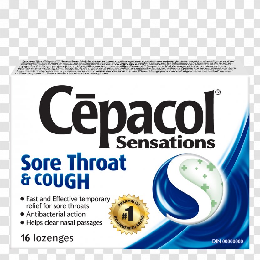 Throat Lozenge Cēpacol Mouthwash Sore - Cough Transparent PNG