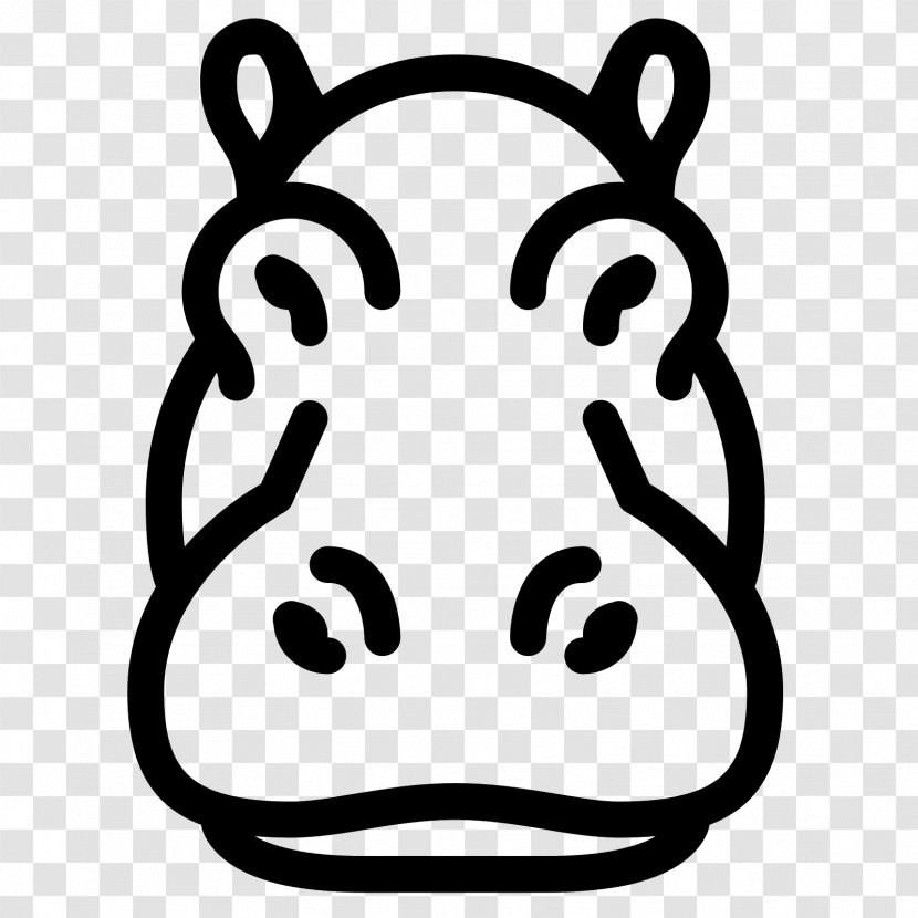 Hippopotamus Clip Art - Em - Snout Transparent PNG