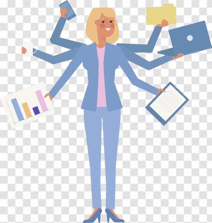 Download Computer File - Frame - Busy Business People Transparent PNG