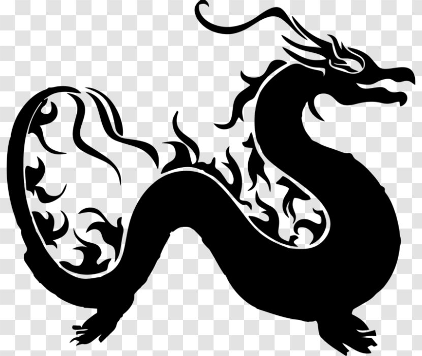 Chinese Dragon Clip Art - Mammal Transparent PNG