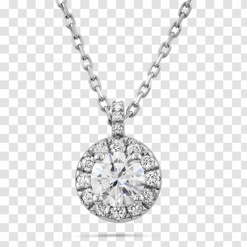 Pendant Diamond Necklace Jewellery - Body Jewelry - Image Transparent PNG