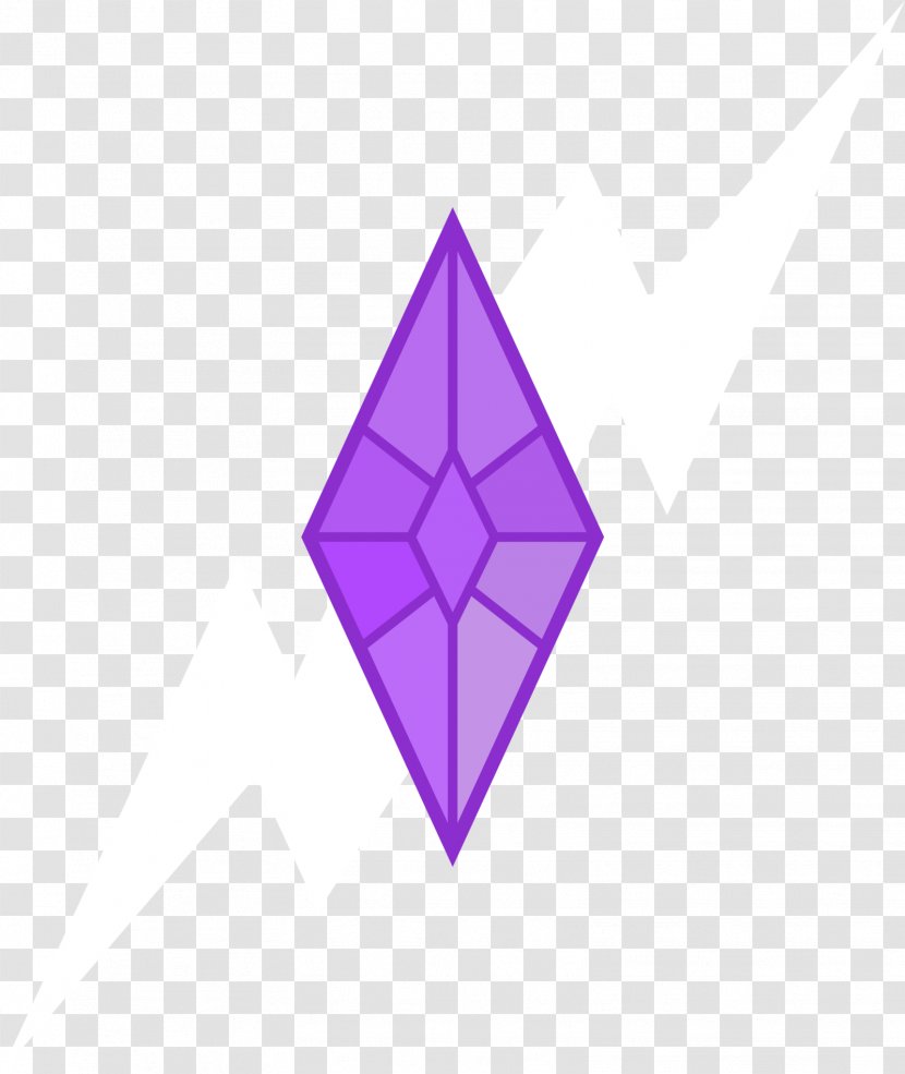 Rhombus Violet Shape Purple Rectangle - Geometric - Gems Transparent PNG