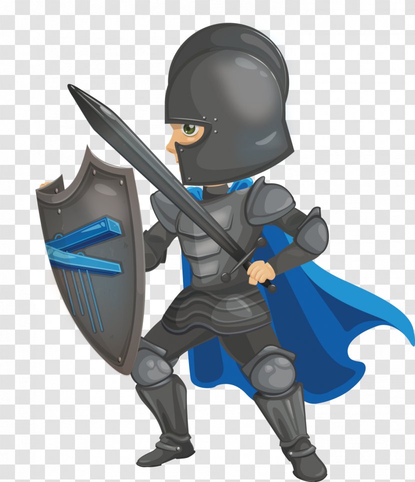 Knight Character Fiction Weapon Microsoft Azure Transparent PNG