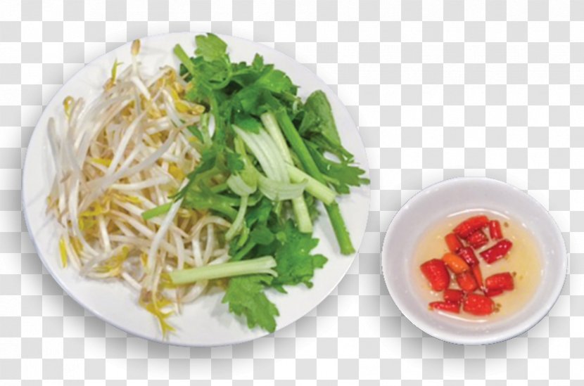 Namul Thai Cuisine Chinese Lunch Leaf Vegetable - Rice Vermicelli Transparent PNG