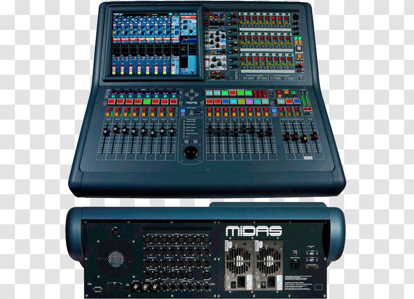 Audio Mixers Midas PRO X-CC-TP Digital Mixing Console Consoles - Sound Reinforcement System - Electronics Transparent PNG