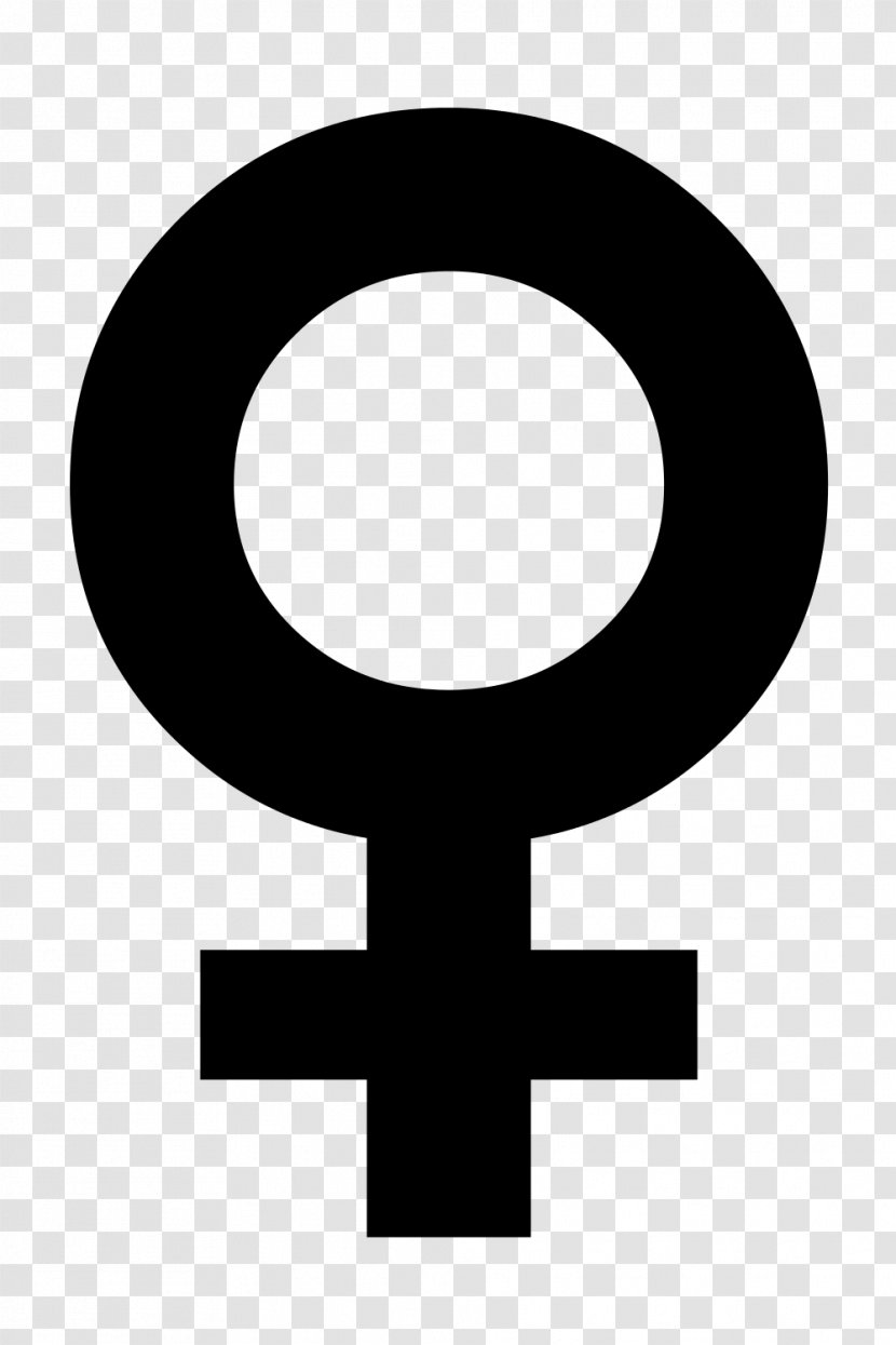 Gender Symbol Female - Woman Transparent PNG