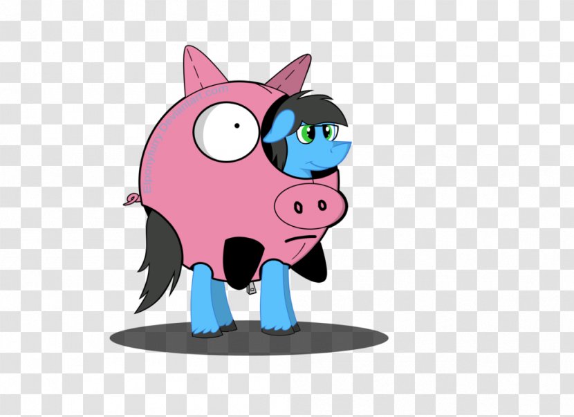 Pig Horse Dog Clip Art - Canidae Transparent PNG