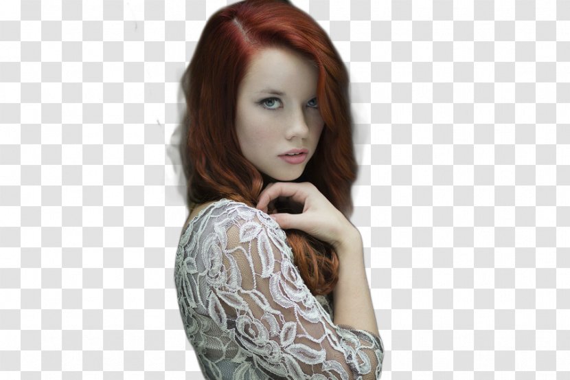 Photography DeviantArt Hair Coloring Red - Heart - Free 3d Model Female Transparent PNG