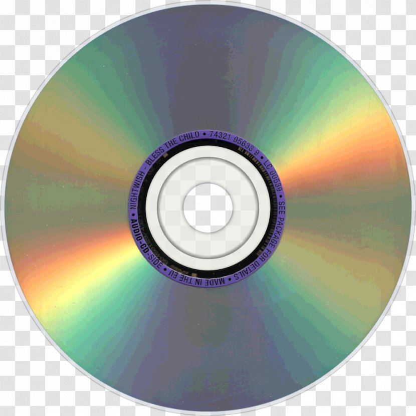 Compact Disc Bless The Child Made In Hong Kong (And Various Other Places) Nightwish Disk Image - Heart Transparent PNG