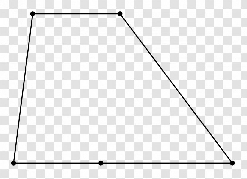 Triangle Trapezoid Midpoint Shape - Line Segment Transparent PNG