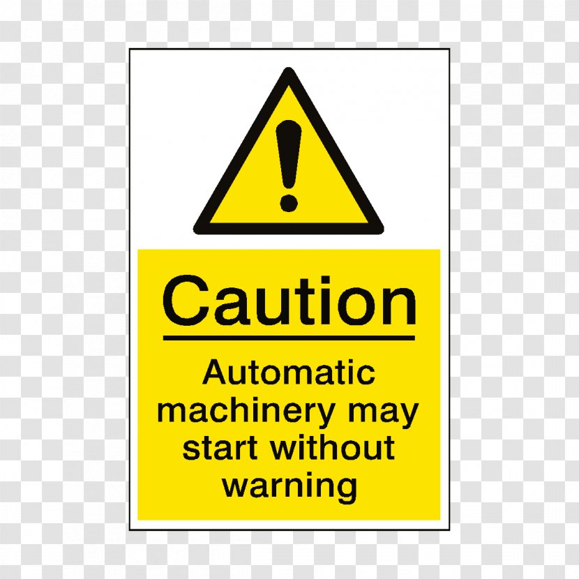 Hazard Symbol Safety Warning Sign - Rectangle - Label Transparent PNG