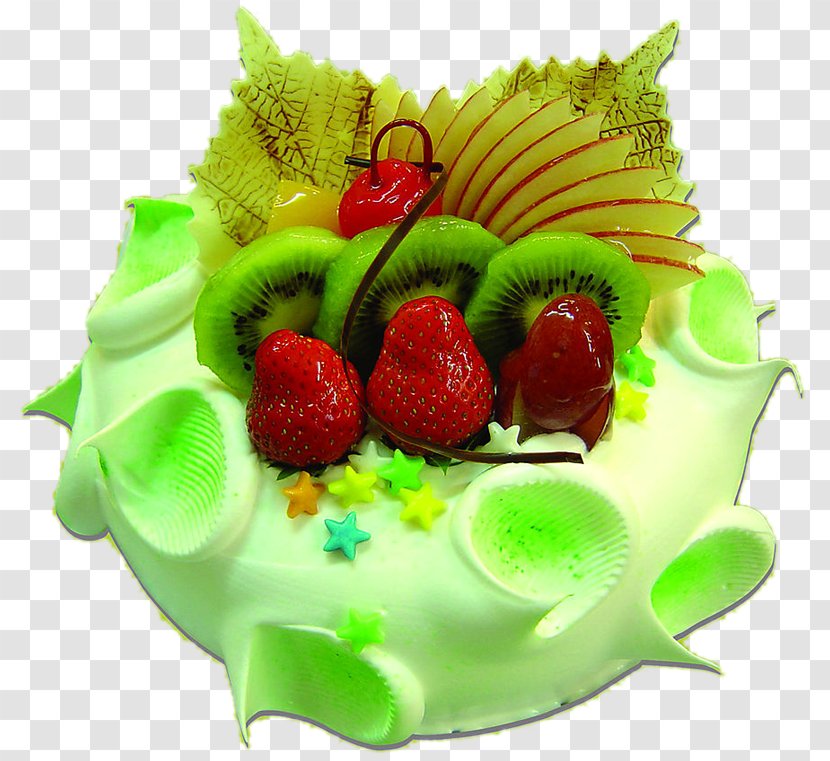Chiffon Cake Birthday Shortcake Layer - Dish - Creative Cakes Transparent PNG