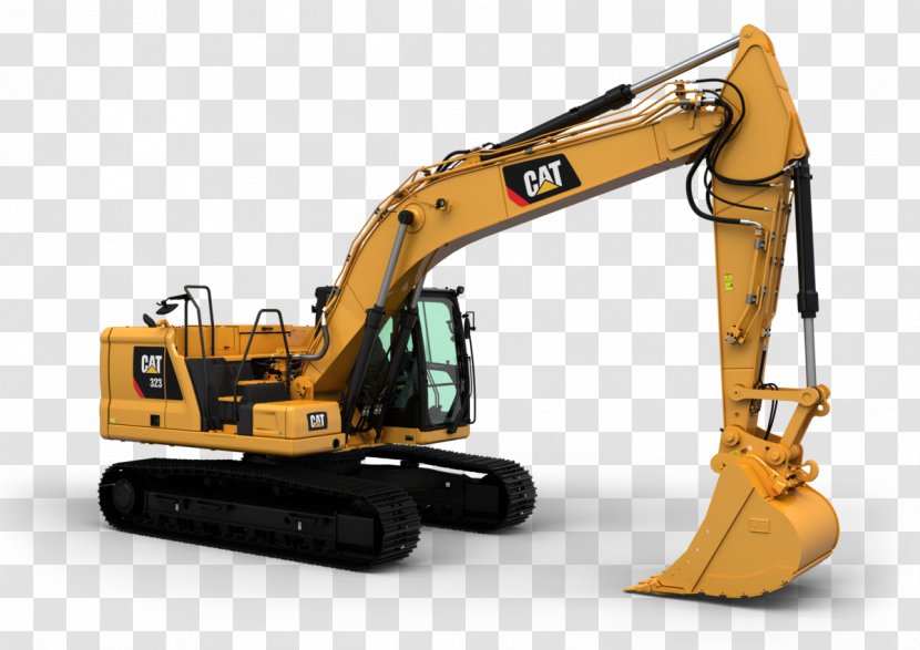 Caterpillar Inc. Komatsu Limited Excavator Machine Die-cast Toy - Manufacturing Transparent PNG