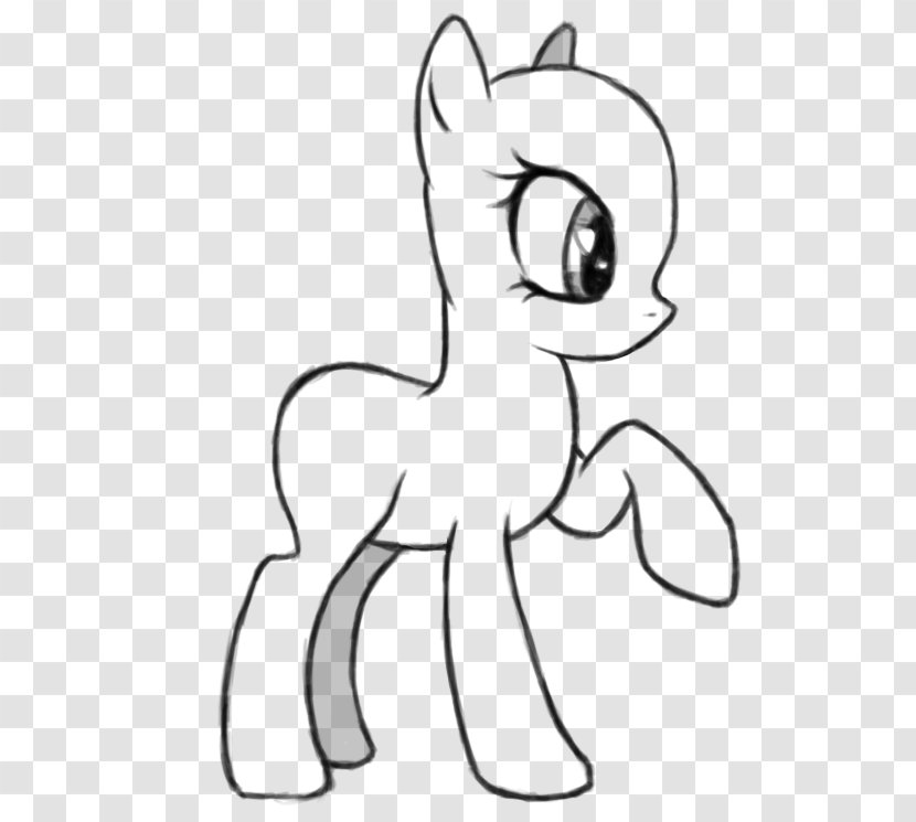 My Little Pony Pinkie Pie Horse Drawing - Silhouette Transparent PNG