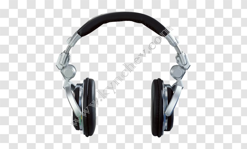Headphones HDJ-1000 Disc Jockey Clip Art Microphone - Audio Equipment Transparent PNG