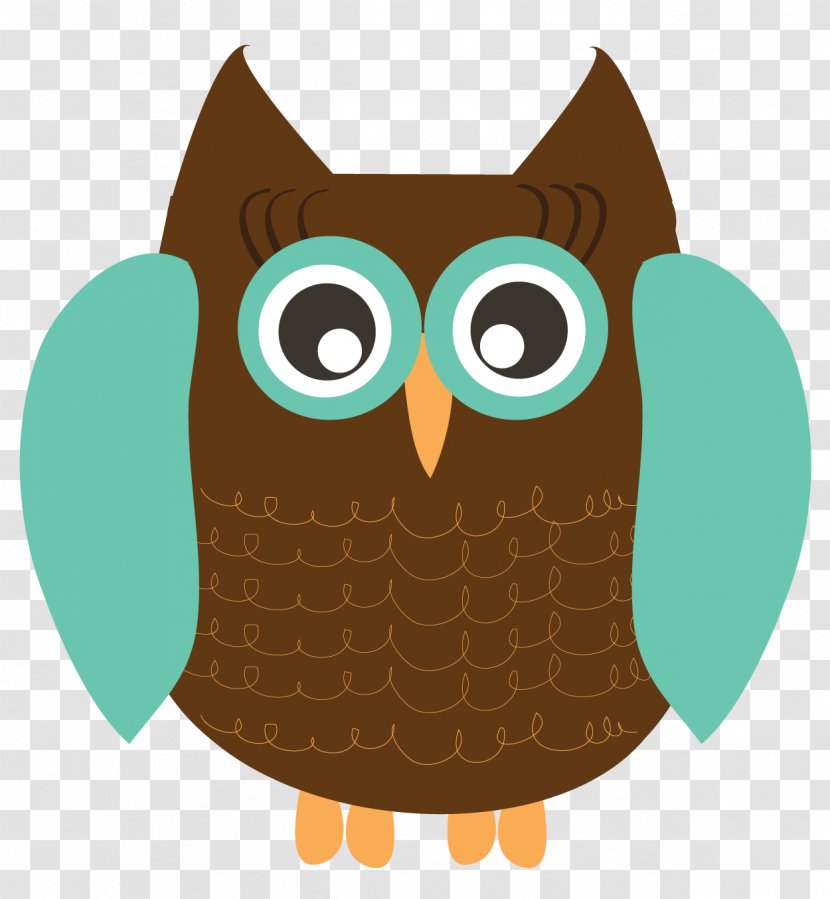 Owl Free Content Clip Art - Teal - Computer Cliparts Transparent PNG