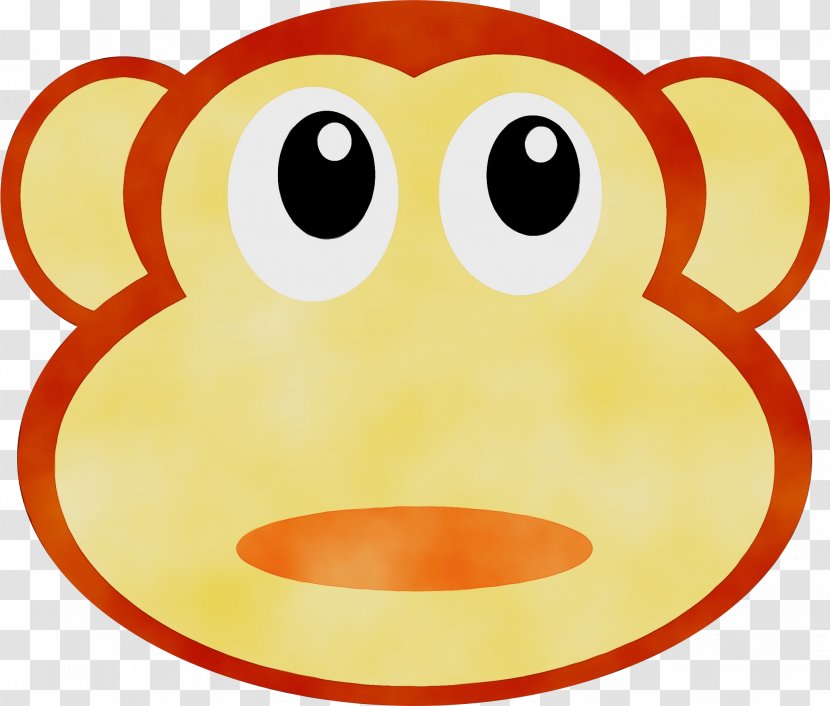 Orange - Smile Cheek Transparent PNG