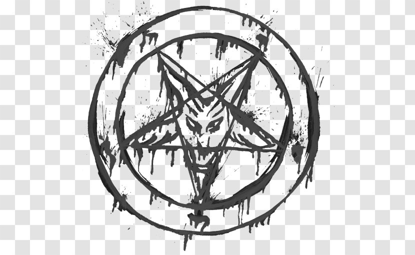 Pentagram Sigil Of Baphomet Symbol Satanism - Plant - Kim Jong-un Transparent PNG