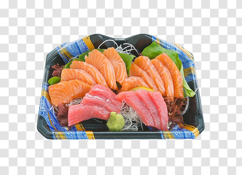 Sashimi Smoked Salmon Sushi Makoto Food - Recipe Transparent PNG