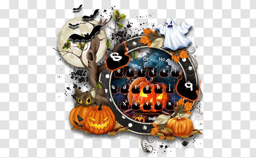 Halloween Black Cat - Plant - Gourd Transparent PNG