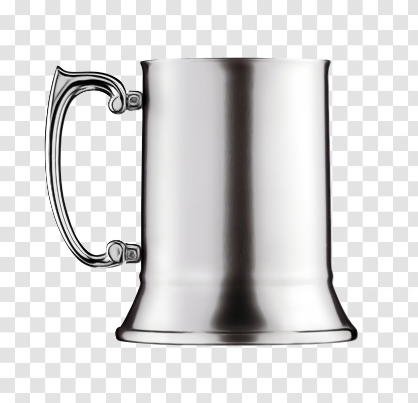 Mug Serveware Jug Drinkware Tableware - Wet Ink - Metal Cup Transparent PNG
