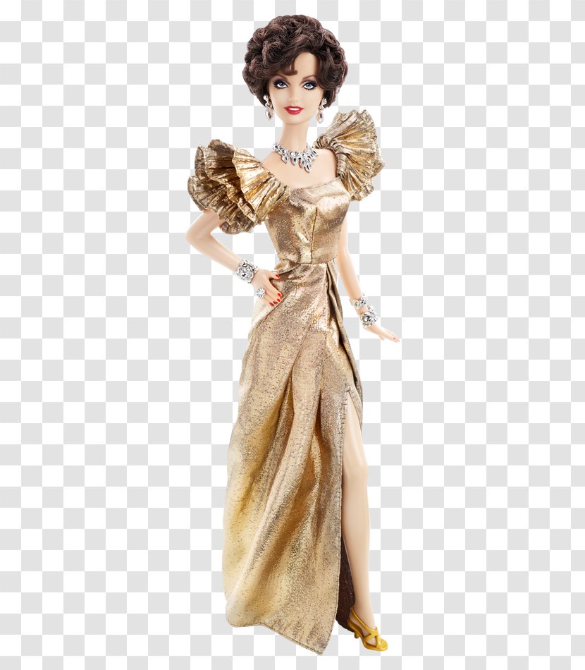 Alexis Colby Krystle Carrington Barbie Doll Toy - Donna Douglas - Farmer’s Dynasty Transparent PNG