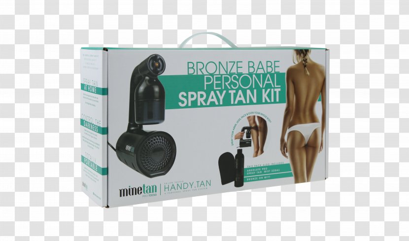 Handy Tan Spray Kit Zelfbruiner Sun Tanning Sunless Beauty Parlour Headphones - Mine Body Skin - Personal Items Transparent PNG