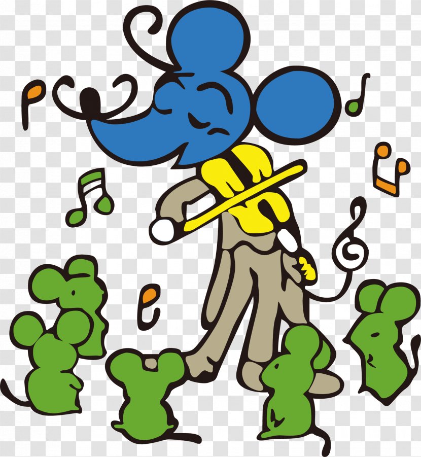 Mickey Mouse Clip Art - Frame - Playing The Violin Transparent PNG