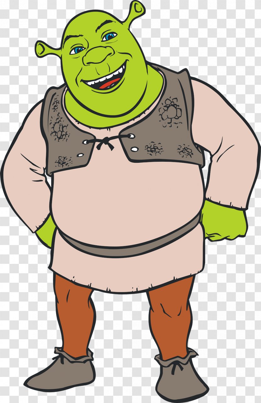 Donkey Shrek Princess Fiona Puss In Boots Gingerbread Man - Forever After - Walrus Transparent PNG
