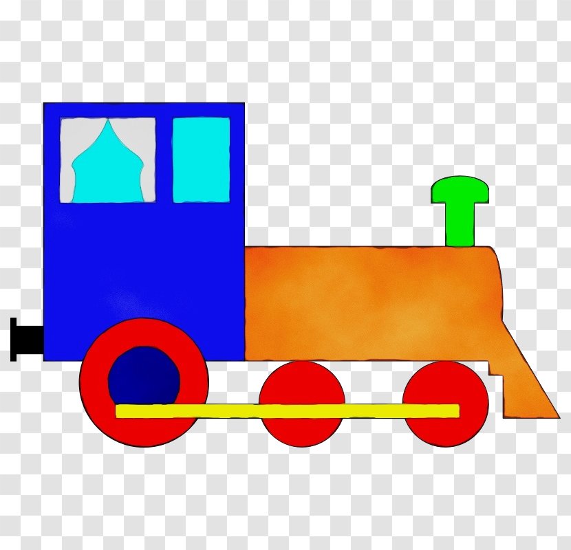 Train Cartoon - Monopoly - Rolling Stock Transparent PNG