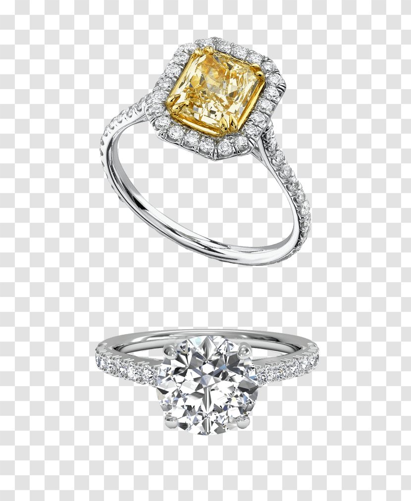 Engagement Ring Jewellery Wedding Diamond - Body Jewelry - Lofty Lets Loose Transparent PNG