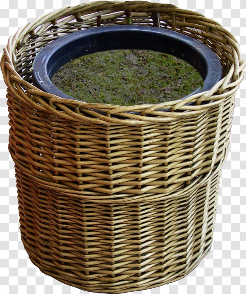 Flowerpot - Wicker - Braided Transparent PNG