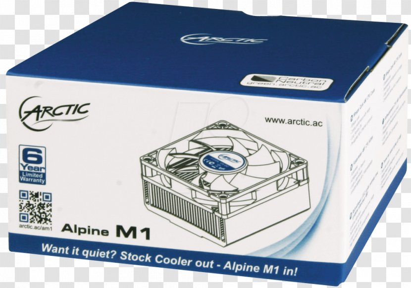 ARCTIC CPU Cooler Central Processing Unit Computer System Cooling Parts Heat Sink - Box - Downhill M Transparent PNG