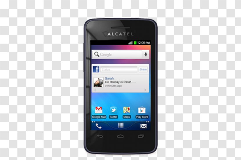 Smartphone Feature Phone Alcatel Mobile Telephone OneTouch POP 3 (5) - Electronic Device Transparent PNG