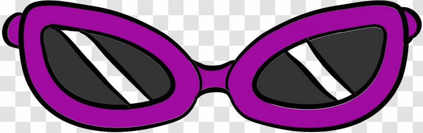 Goggles Clip Art Sunglasses Product - Pink M - Eye Transparent PNG
