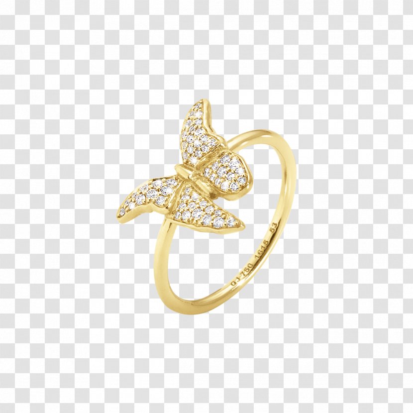 Ring Jewellery Brilliant Diamond Colored Gold - Sterling Silver Transparent PNG