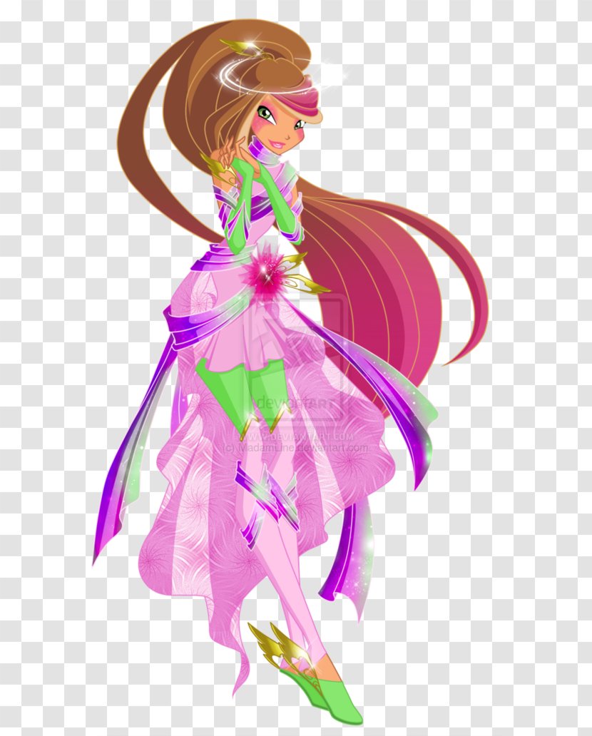 Flora Bloom Fairy Mythix - Costume Design Transparent PNG
