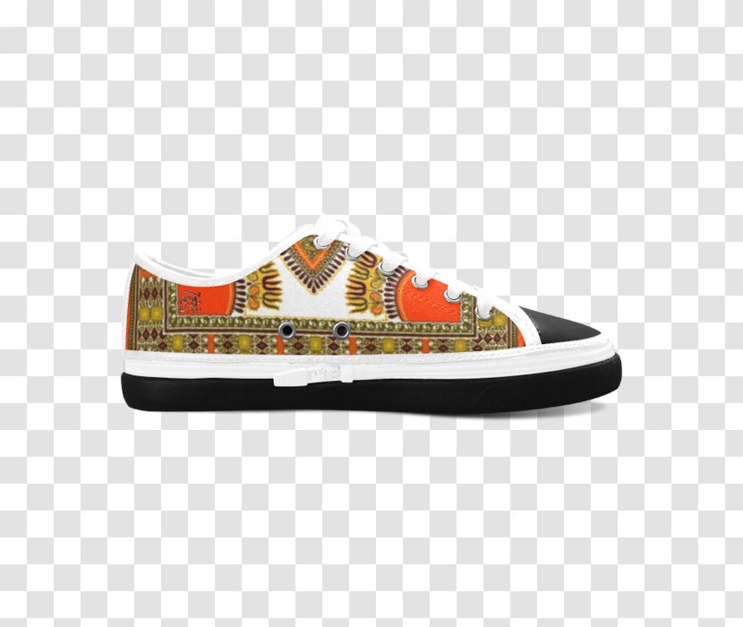 Sneakers Skate Shoe Dashiki High-top - Yellow - Durable Cloth Shoes Transparent PNG