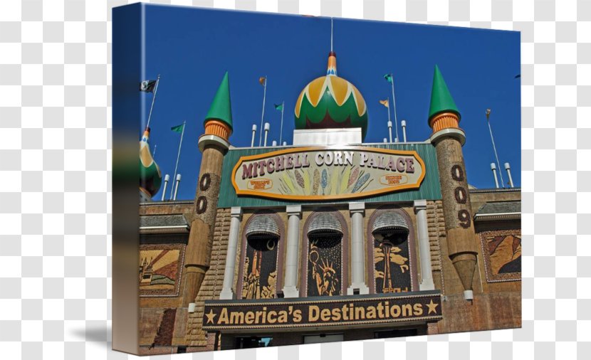 Corn Palace Place Of Worship Tourist Attraction Tourism Advertising - Post Cards - Belt Transparent PNG