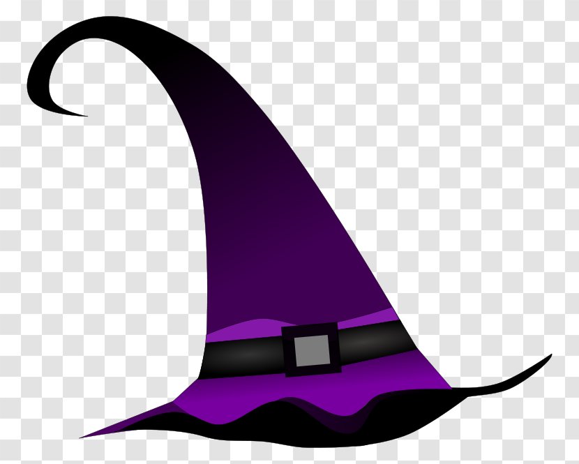 Witch Hat Witchcraft Clip Art - Halloween - Vector Transparent PNG