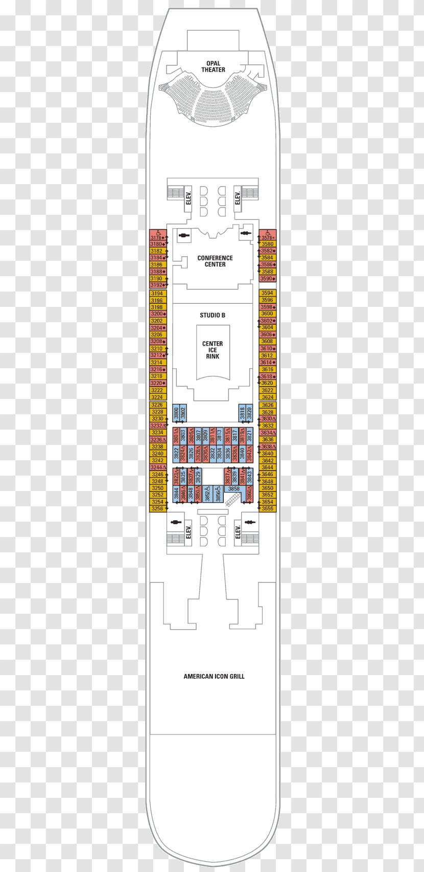 MS Oasis Of The Seas Oasis-class Cruise Ship Royal Caribbean International Allure - Port Canaveral - On Promenade Deck Transparent PNG