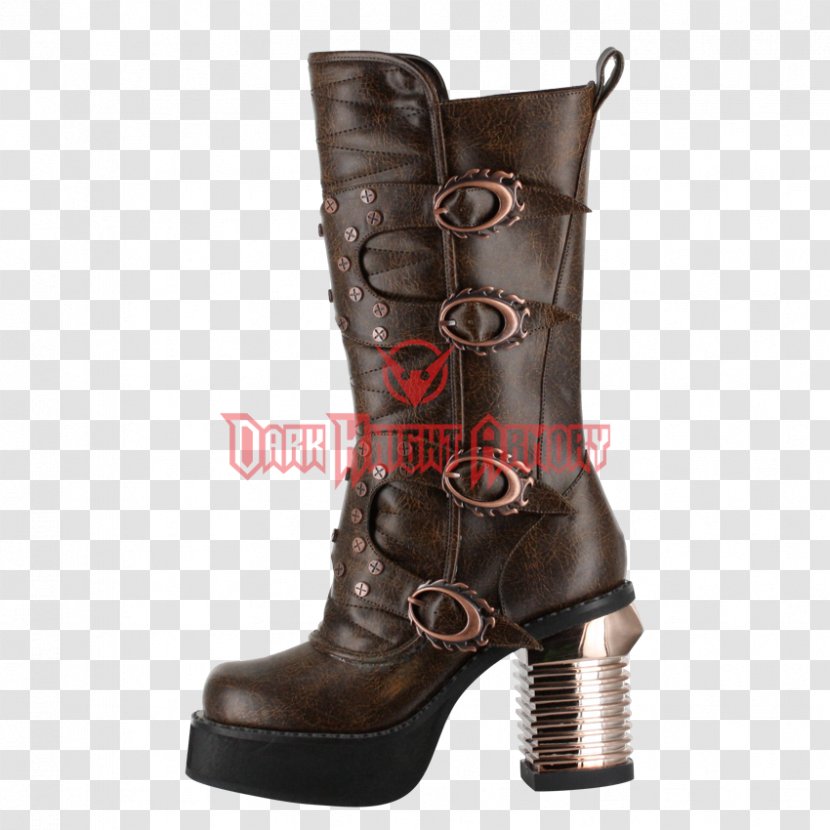 Motorcycle Boot Cowboy Shoe Knee-high - Fashion - Calf Spear Transparent PNG