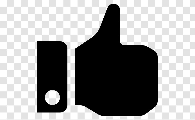 Like Button Font Awesome Thumb Signal - Facebook Transparent PNG