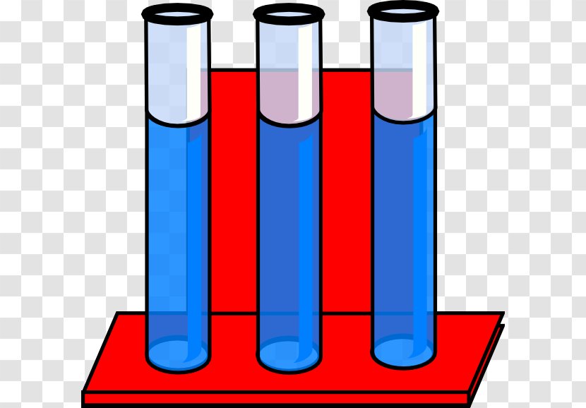 Test Tubes Tube Rack Holder Clip Art - Cylinder - F-test Cliparts Transparent PNG