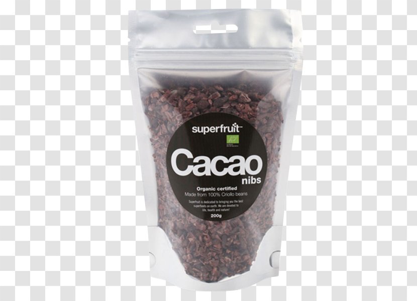 Organic Food Cocoa Bean Raw Chocolate Cake - Ingredient - Cacao Transparent PNG