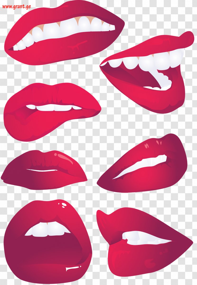 Mouth Lip Clip Art - Cosmetics - Smile Transparent PNG
