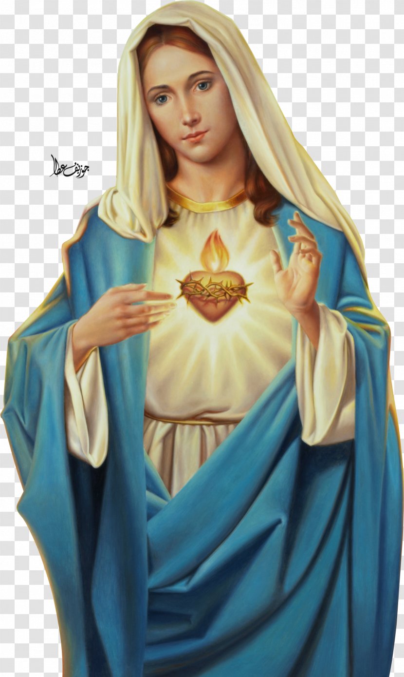 Immaculate Heart Of Mary Feast The Sacred Conception - Religion Transparent PNG