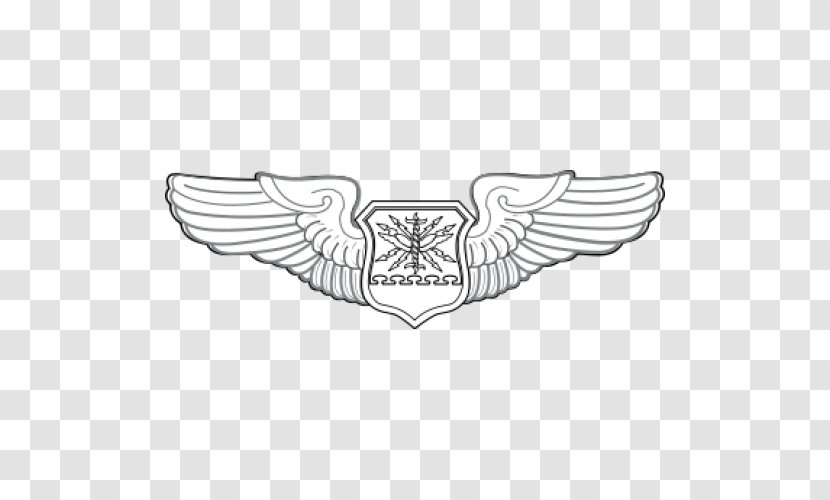 United States Aviator Badge U.S. Air Force Aeronautical Rating 0506147919 Badges Of The - Military Transparent PNG